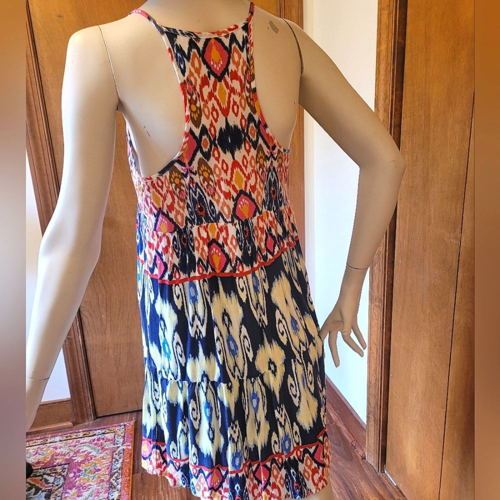 Colorful Racerback Sundress, Size Small - Picture 2 of 4